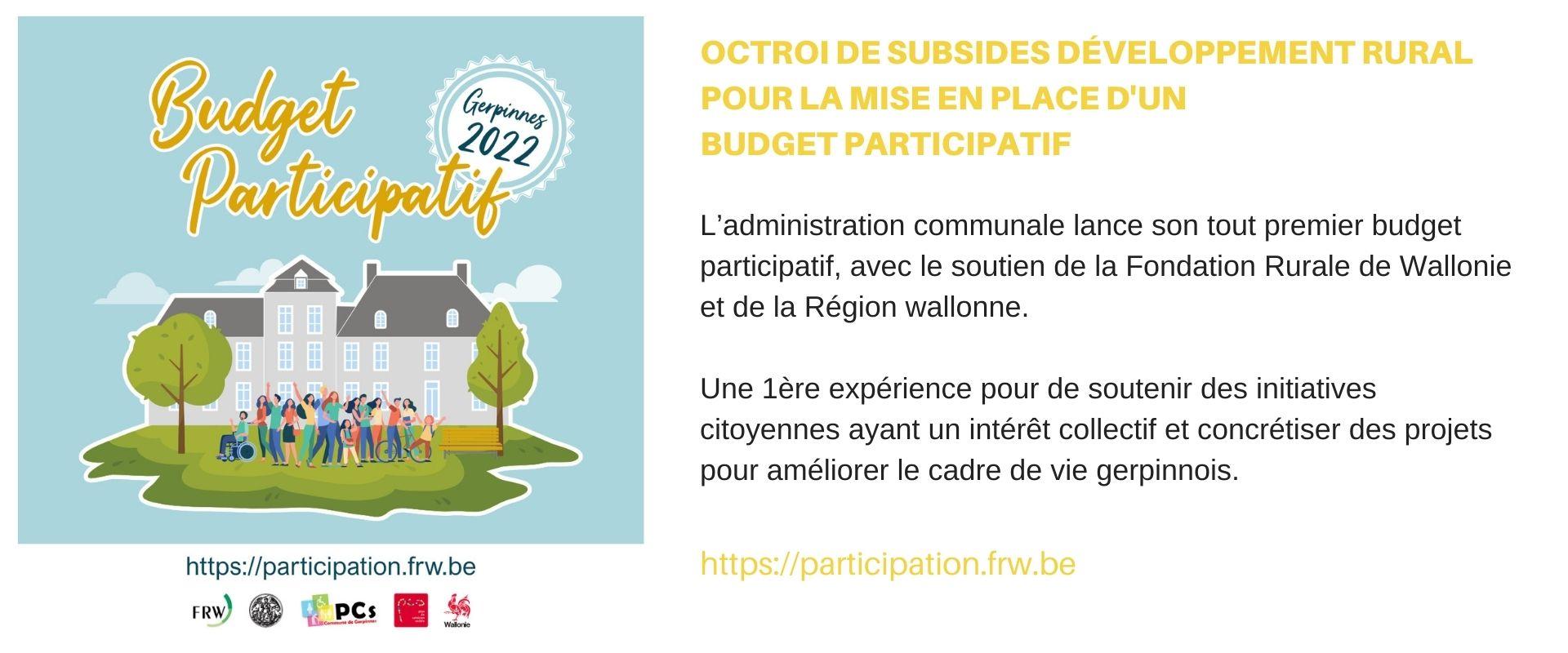 Budget participatif